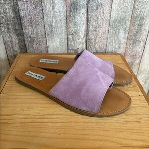 Steve Madden Women's Purple Slide Sandals